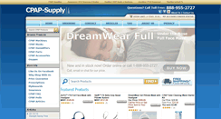 Desktop Screenshot of cpap-supply.com